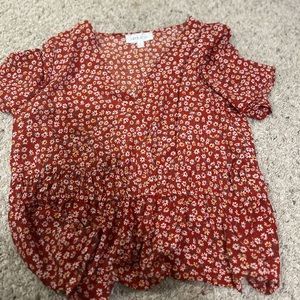 Hippie rose brand blouse